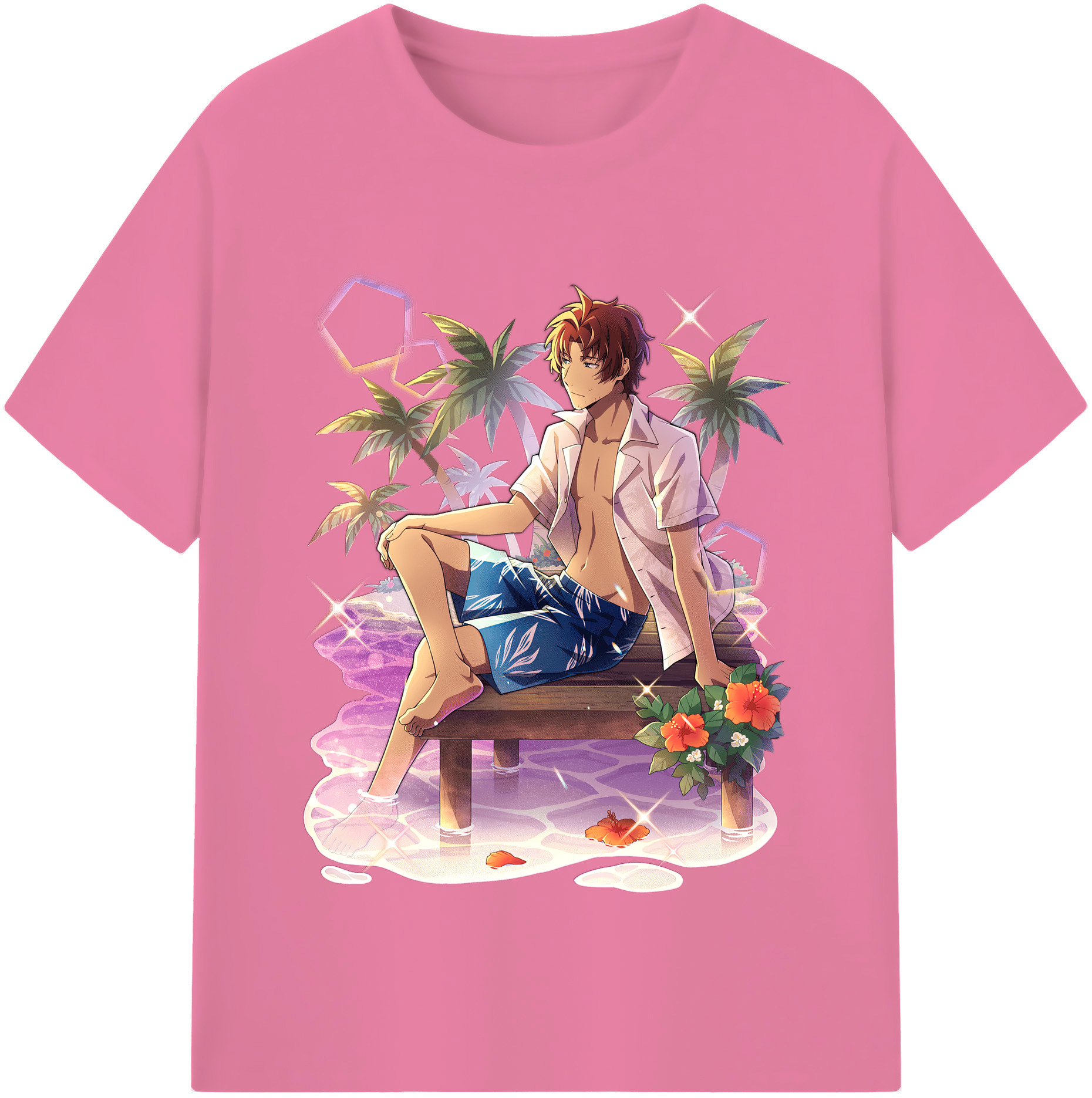 （画像用） 文豪ストレイドッグス Bungo Stray Dogs 綿100％半袖Tシャツ（フロントプリント）